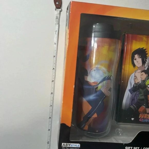Naruto Shippuden - Gift Set / 1 Notebook & 1 12oz Travel Mug - BNIB 👊 - Picture 6 of 6